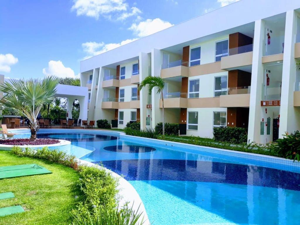 Apto Guarajuba Praia Condominio Porto Smeralda-100 Metros Da Praia エクステリア 写真